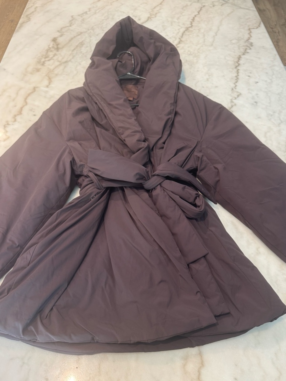 NIKESKIMS Woven Nylon Wrap Coat Phoenix